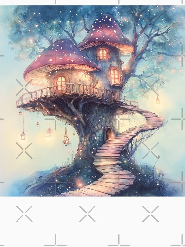 Enchanted Forest Hideaway by SporeandCanvas