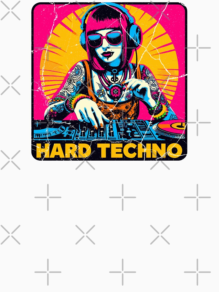 Hard Techno Underground DJ by Urban-Alien