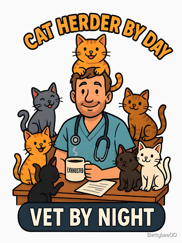 Vet life - cat herder by day - vet by night by Bettybee00