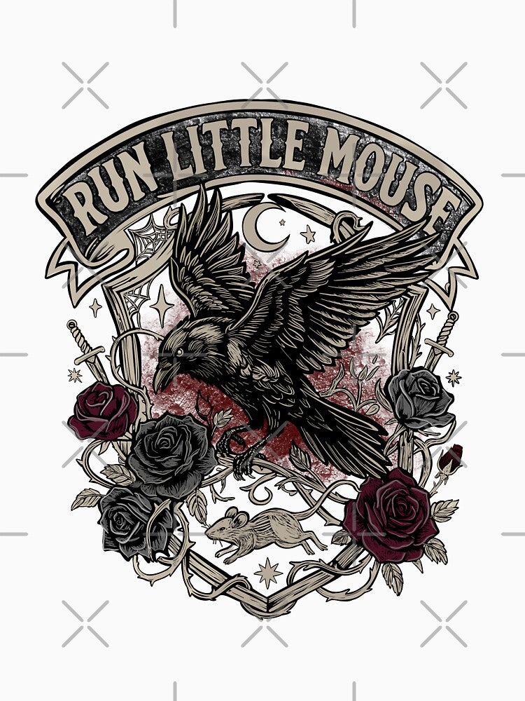 Run Little Mouse – Dark Romance - Gothic Raven & Roses by Synthia Shop
