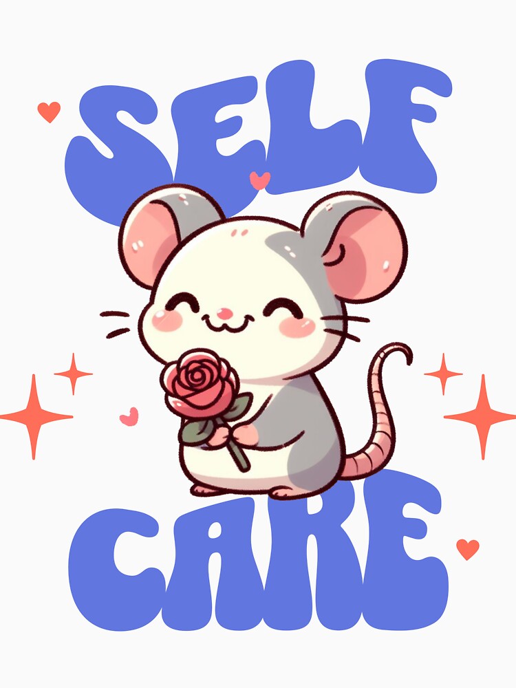 self care american traditional rose Rat by LemuellTrends