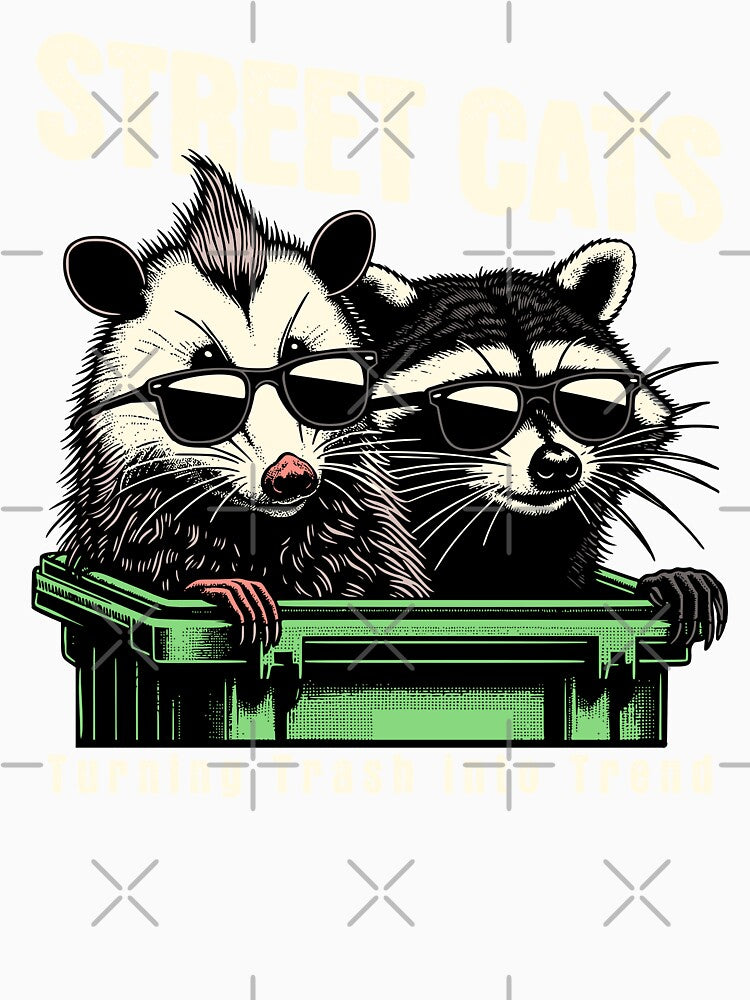 Funny Street Cats Turning Trash into Trend by DominDesigns