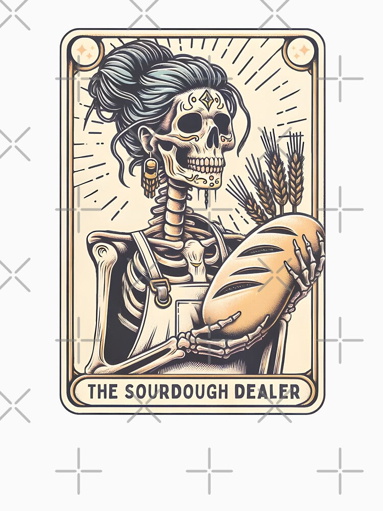 The Sourdough Dealer Tarot Card, by Cutefy