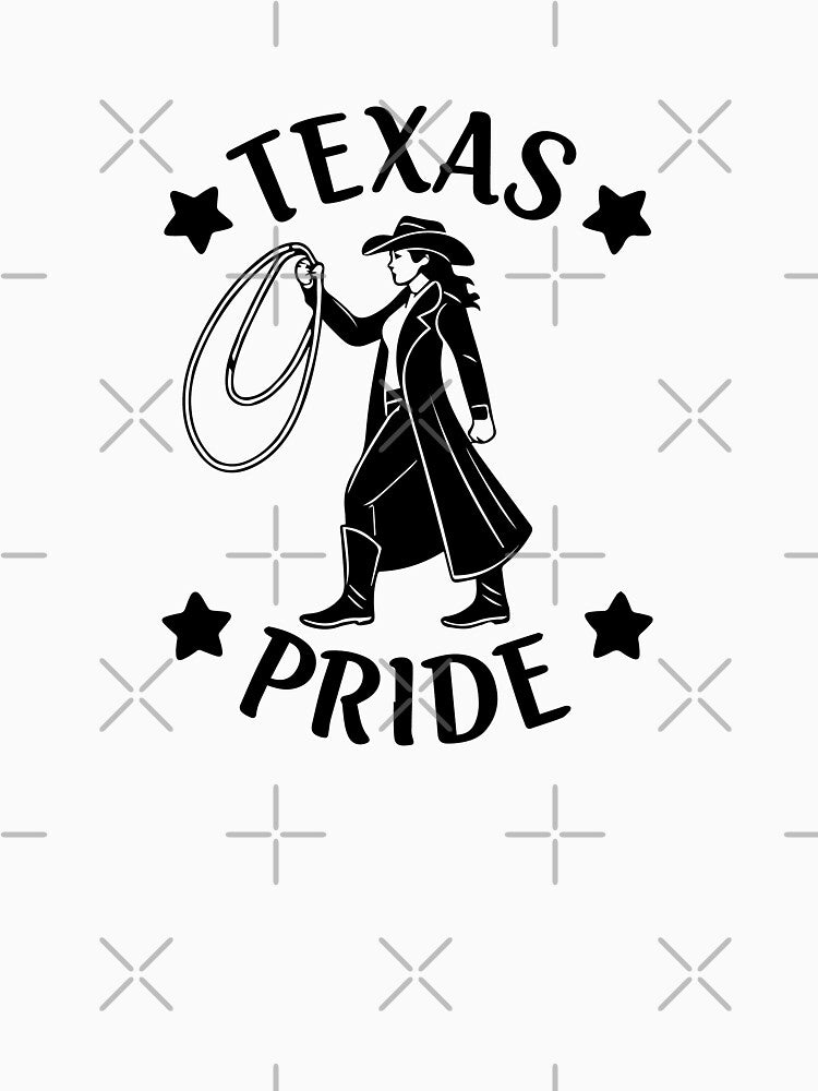 Texas Pride Cowgirl Country Cowgirl Rodeo Cute by SpiderMonkeyInc