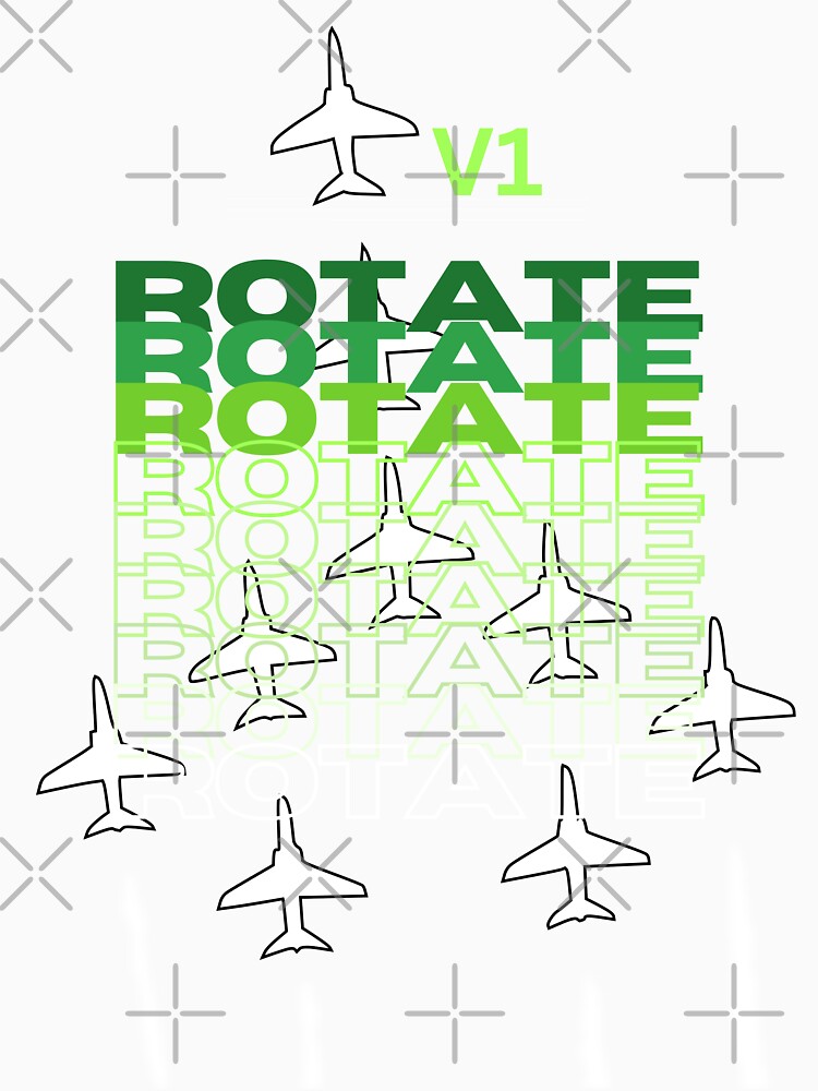 V1 Rotate Aircraft Takeoff for Pilots by AviationArtists