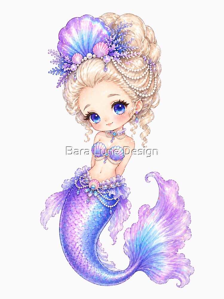 Marie Antoinette Mermaid Princess by Bara Lune Design