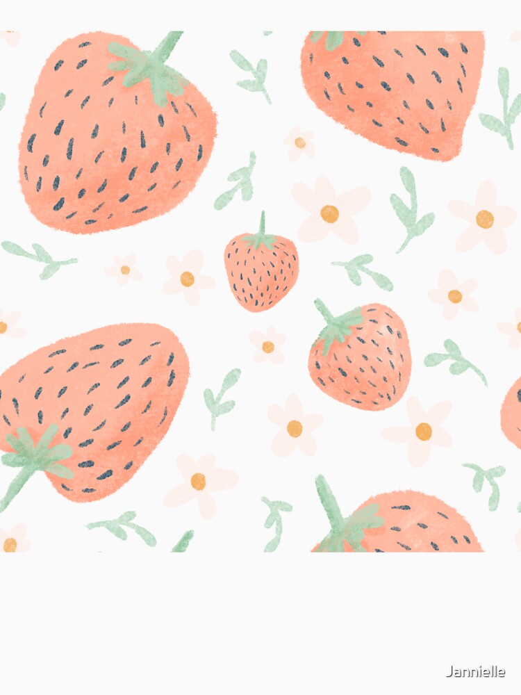 Strawberry Garden Pattern by Jannielle