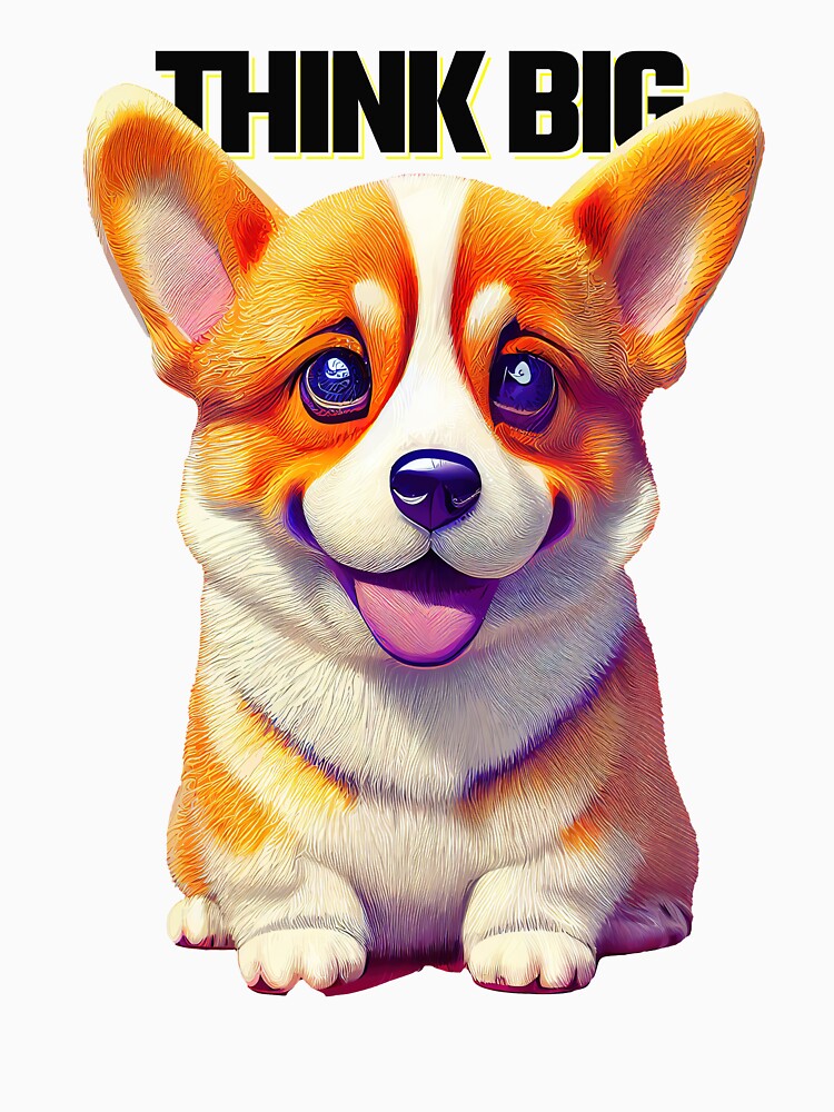 THINK BIG LIKE A CORGI by Aliveforfun