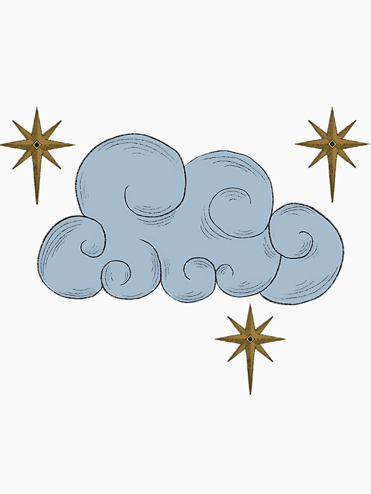 Whimsigoth Cloud And Stars by zgsfdamqjfn95