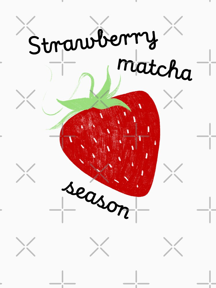 Strawberry Matcha Season by helenprint