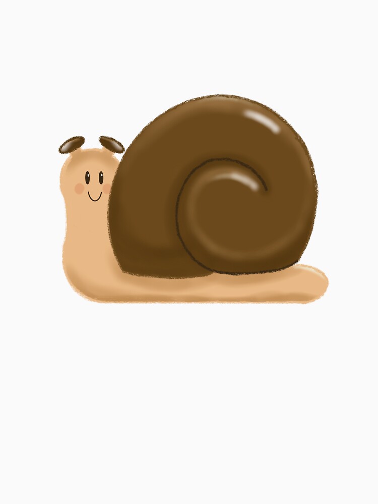 Cute Snail Illustration | Whimsical Forest Friend Art by Sieske’s by Sieske's
