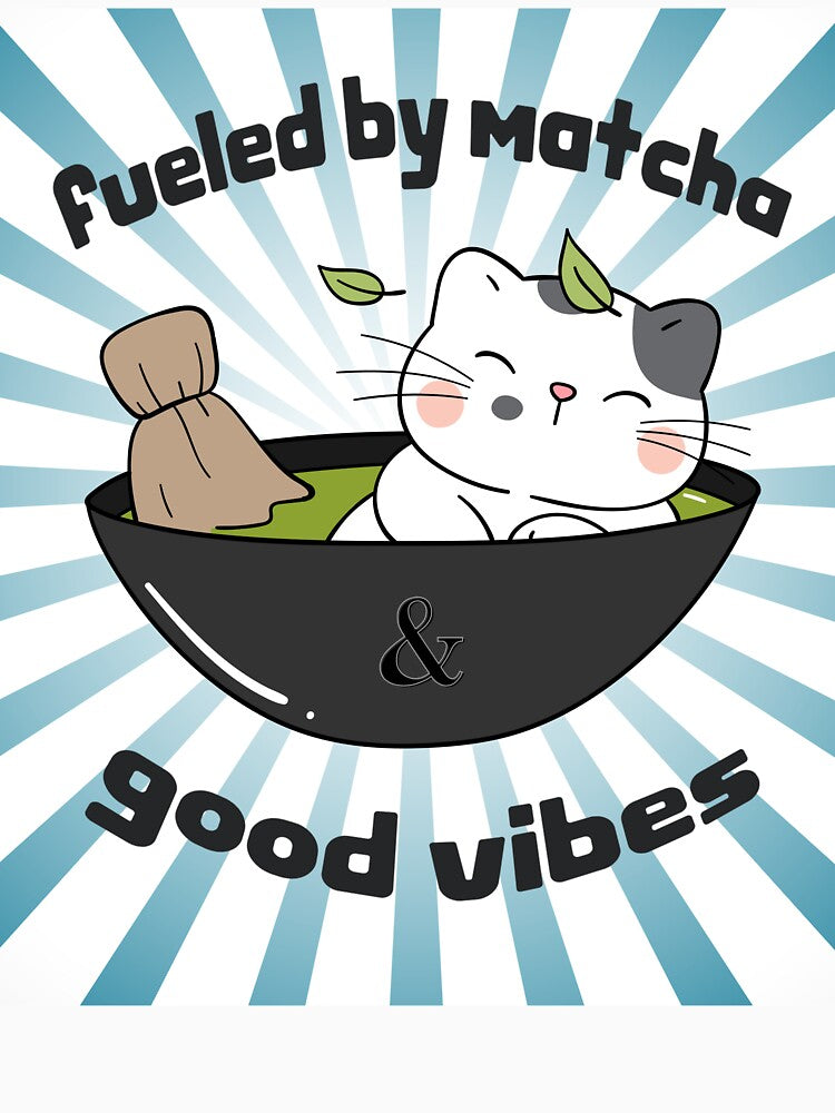Matcha Lover – Cute Aesthetic Green Tea Design by lazycreationaaa