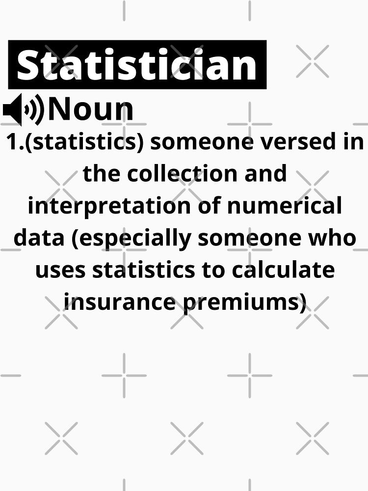Funny statistician definition gift by Martin-bivert