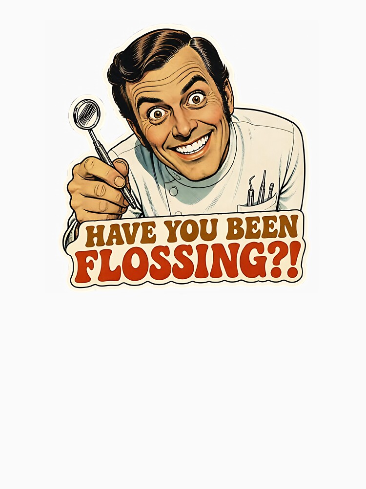 Scary Dentist Meme Retro Comic Art by RareVisuals