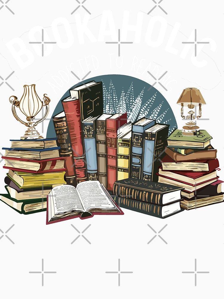 Bookaholic Addicted To Reading by tshirtexpressiv