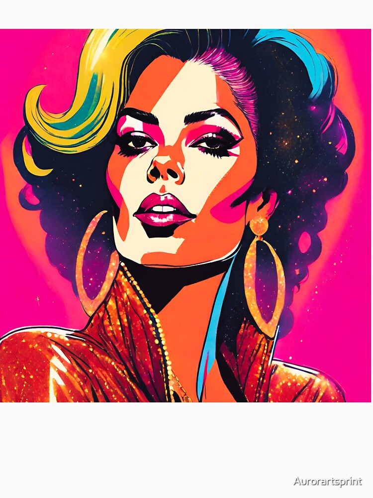 Funk & Glam: The Disco Dancer by Aurorartsprint