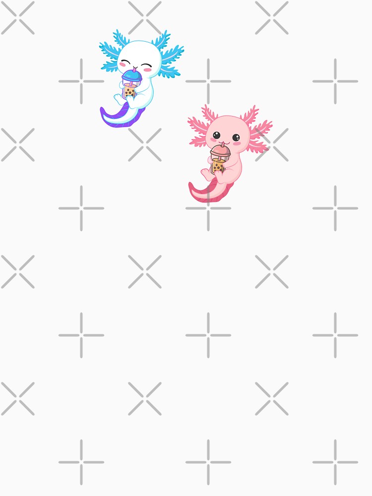 Cute axolotl by Manbex