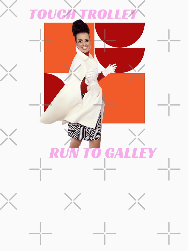 PAM ANN TOUCH TROLLEY RUN TO GALLEY by HRHPAMANN