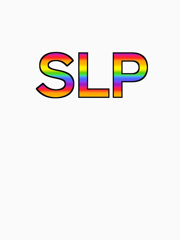 Speech Language Pathologist SLP Rainbow by the-baking-ots
