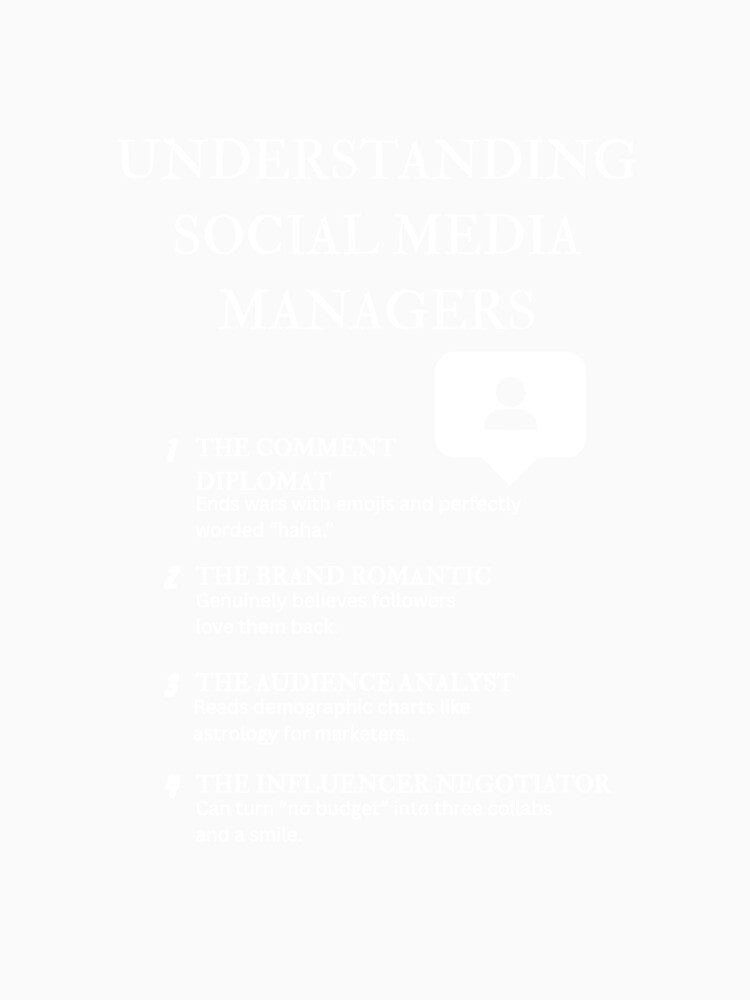 Funny Social Media Marketing Quotes – Understanding SMM Series – Black by PsyFlow35