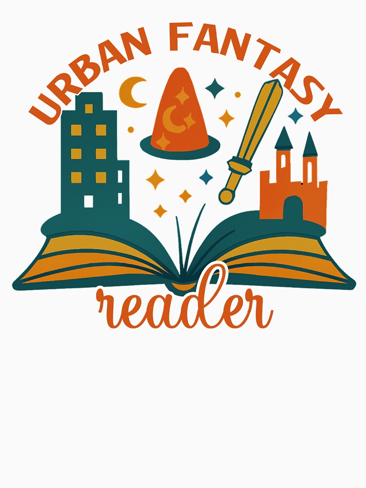 Whimsigoth urban fantasy reader Design by CottonandQuill