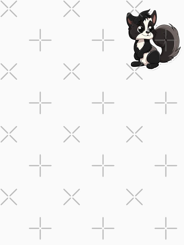 Skunk Kawaii US Animal Inspired Art and Stickers by CDC40