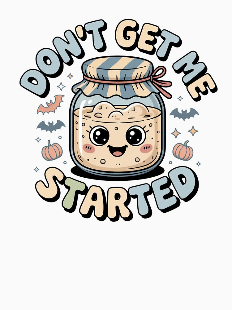Funny Sourdough Starter Halloween T-Shirt by Eltjarah