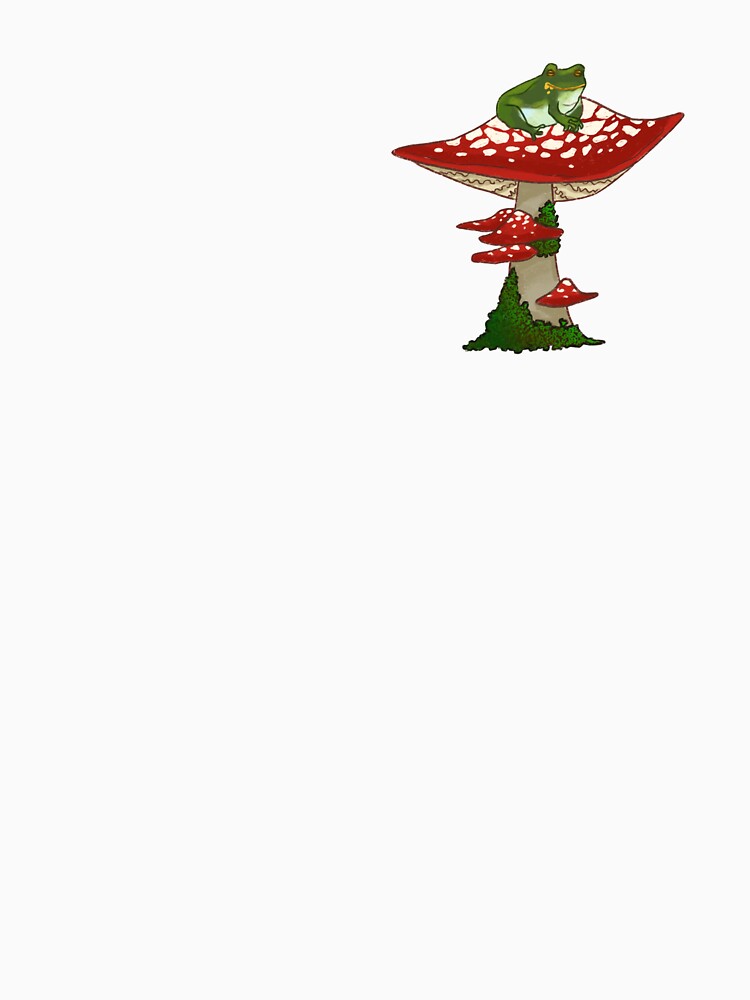 Froggie on a mushroom by OldRaspberry