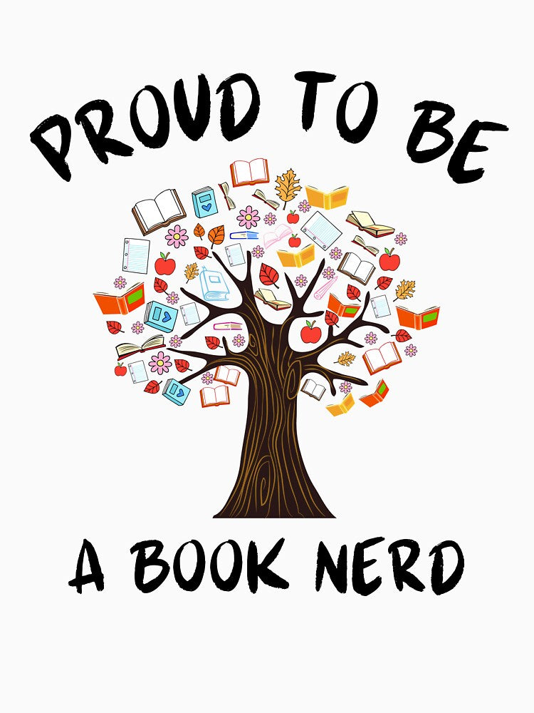 Proud to be a book nerd - Tree by IviBlack