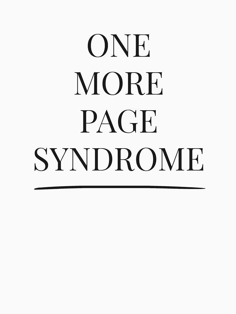 One More Page Syndrome - Booktok x Romance Reader Aesthetic by Inkbound Co
