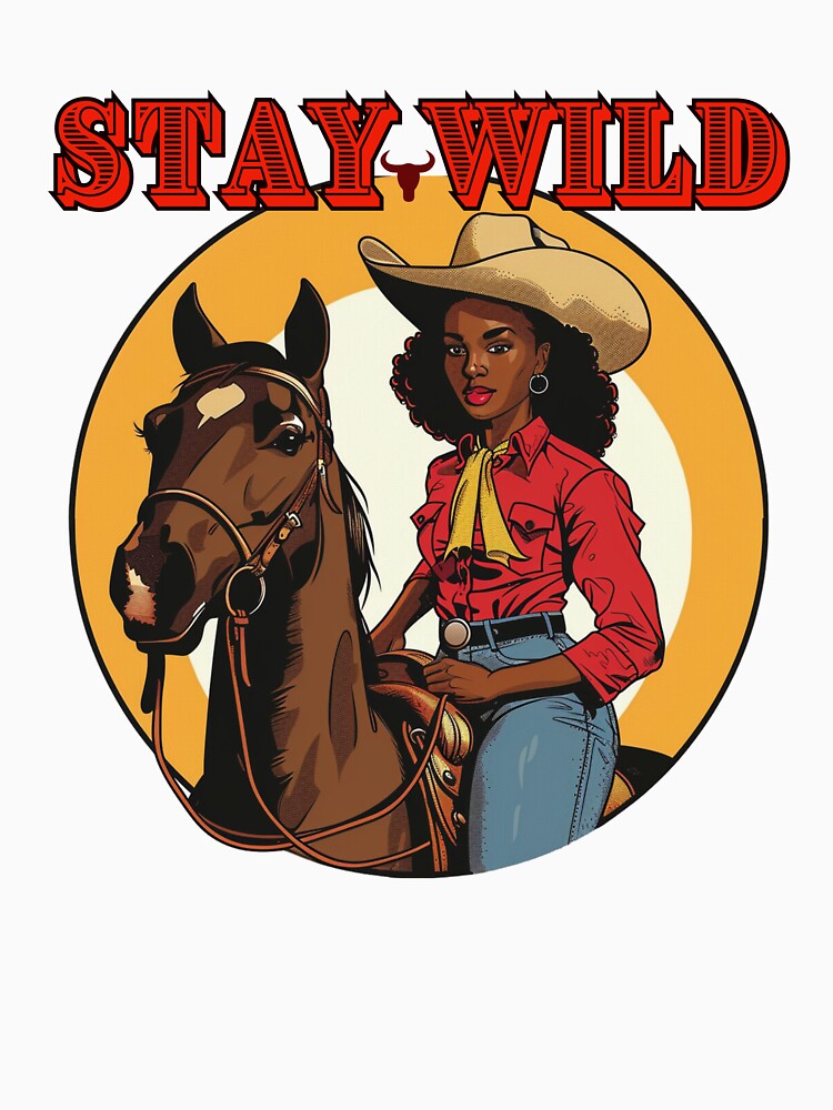 Stay Wild Cowgirl (Yellow Scarf) by Seedcap7