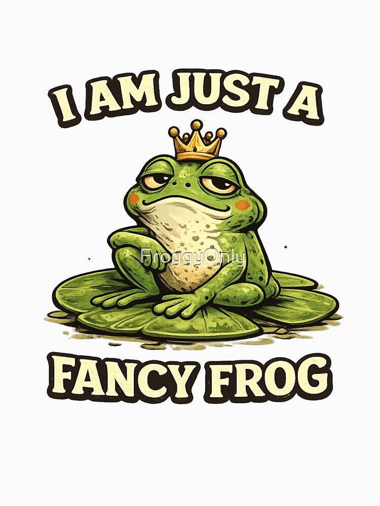 King frog on elegant water lily by FroggyOnly