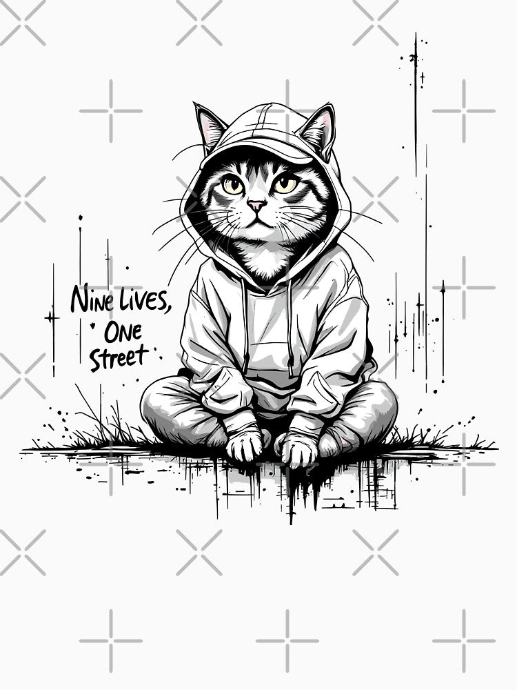 Cat in Hoodie by pixelprodigy04