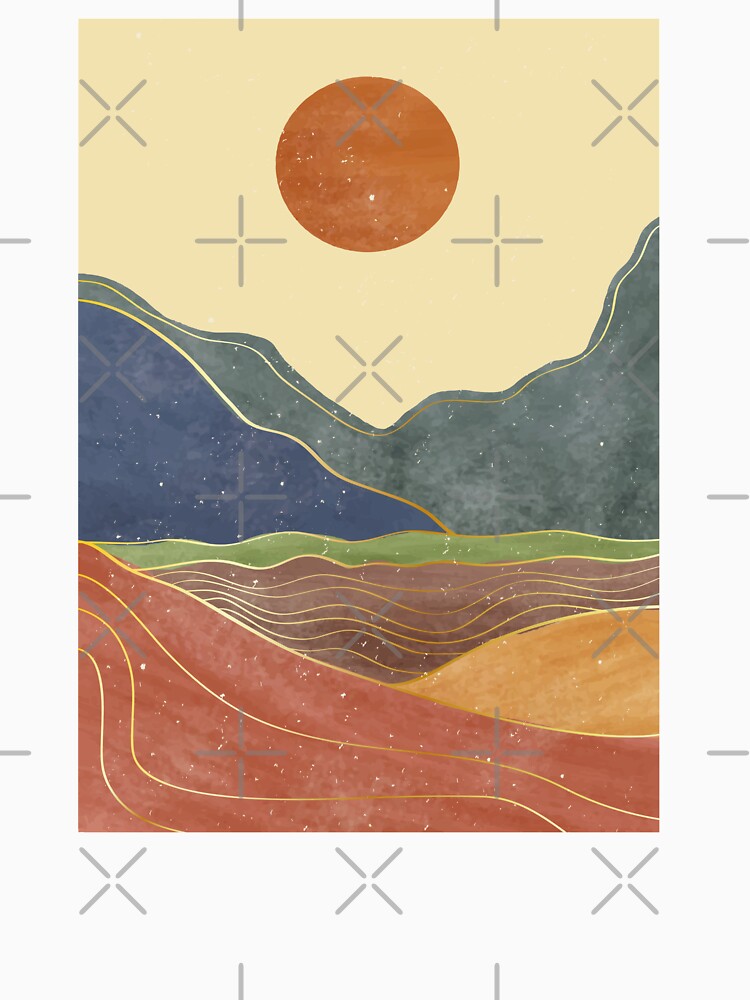 Beautiful Mid Century Modern Minimalist Art by OnlyPrint20