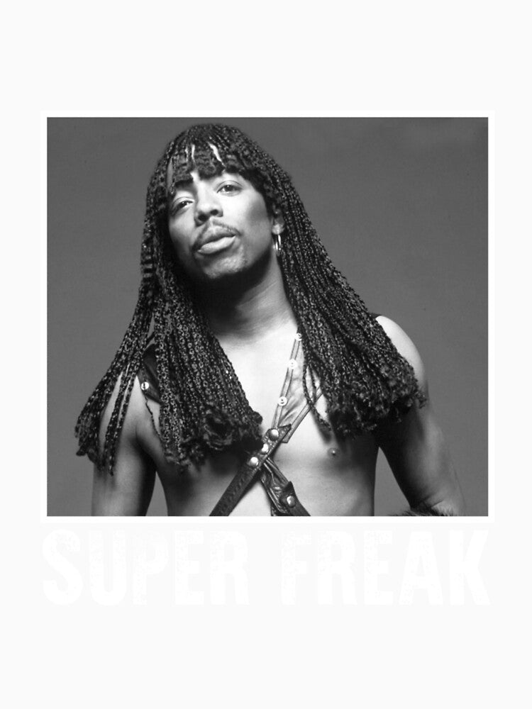 Rick James Super Freak Classic Funk Music Retro Shirt by MarcelaR12
