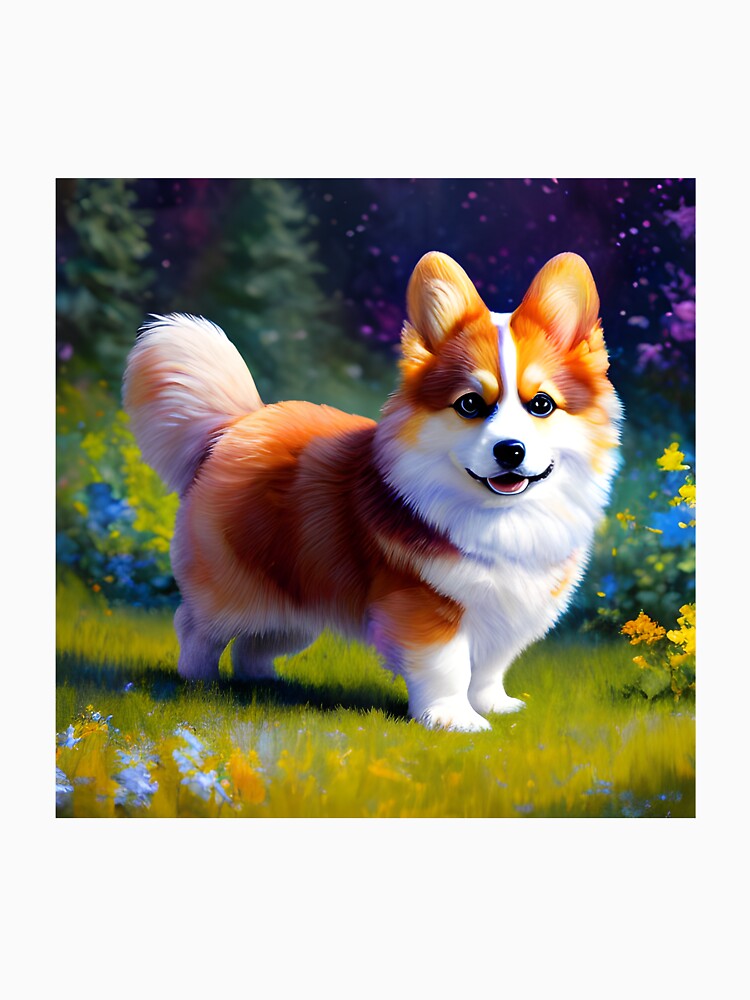 Cute Corgi: A Playful Pup with a Big Personality by RoslinShaw