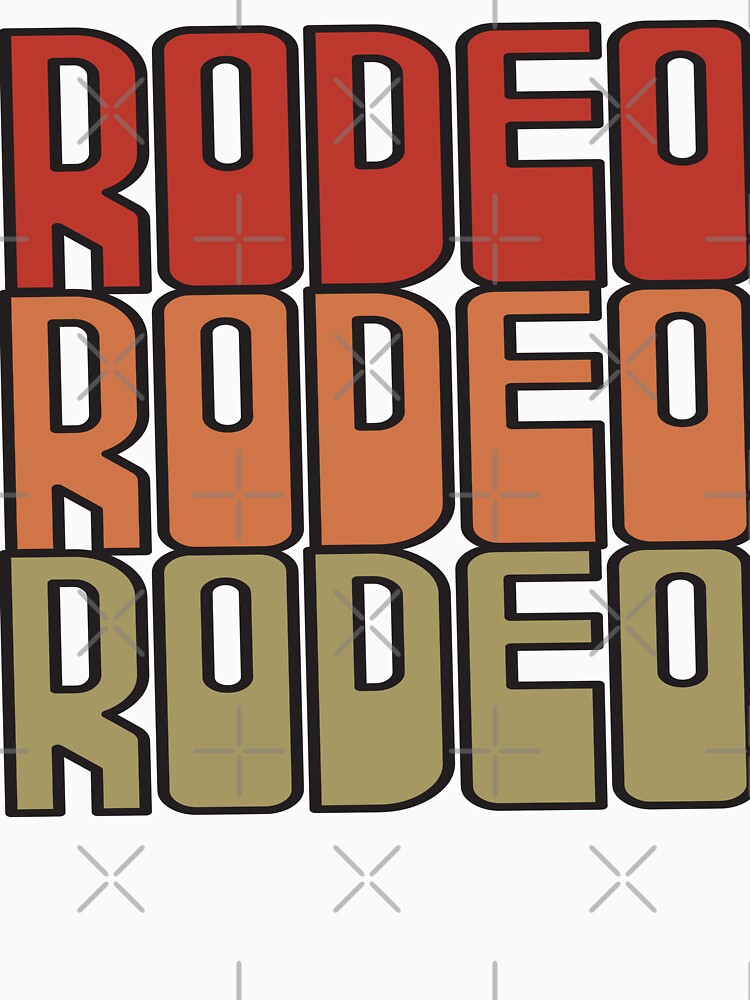 Rodeo Retro Colors by handsoftime2020