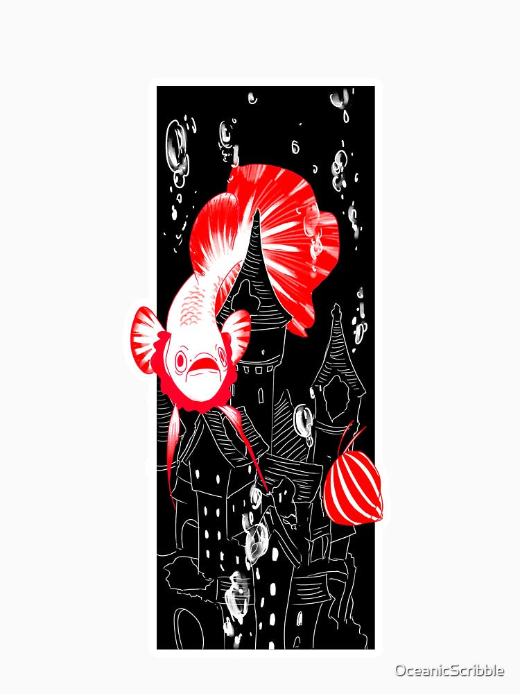Dragon Betta Castle by OceanicScribble