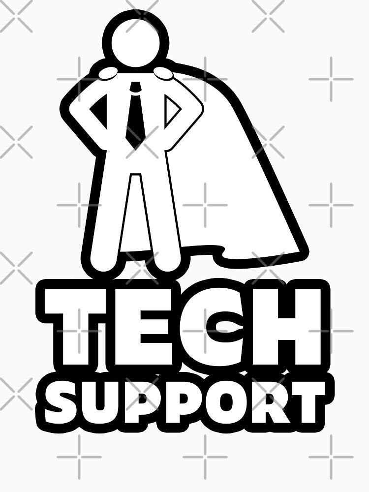Tech Support Superhero by arendbotha
