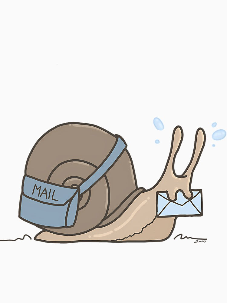 Snail Mail Cute Delivery Service by yjbgcifs23