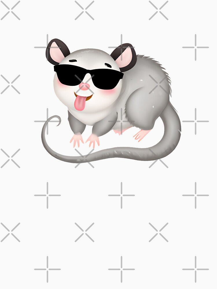 Cool Opossum Wearing Sunglasses by TheAnimalZ00