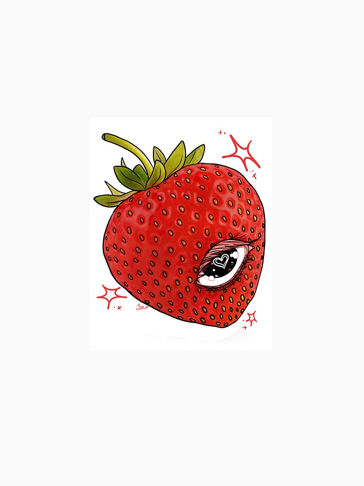 Strawberry Eye by starbarries