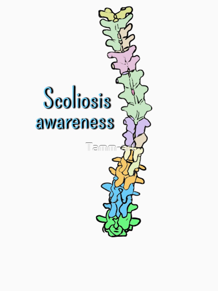 Scoliosis awareness by Tamm-art