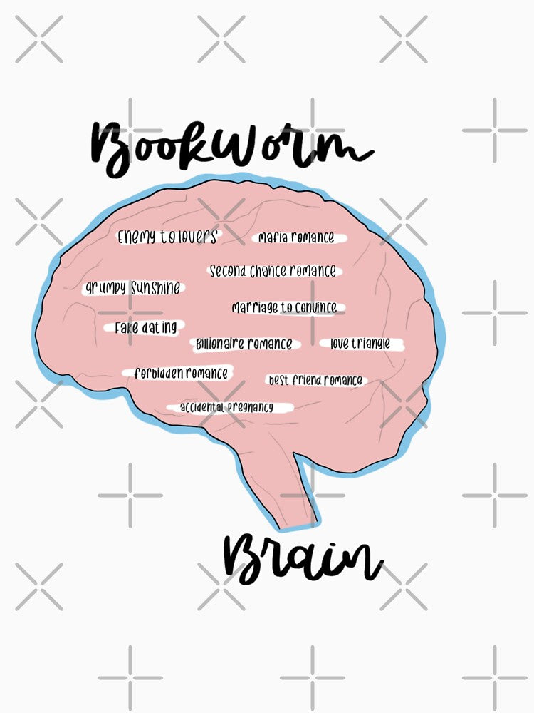 Bookworm Brain thoughts by Artbymanu