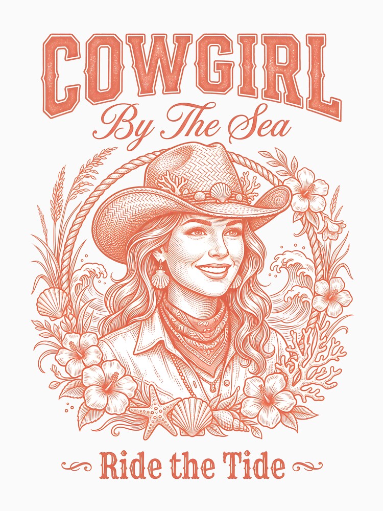 Cowgirl by the Sea – Coastal Cowgirl Design by Sea Gem