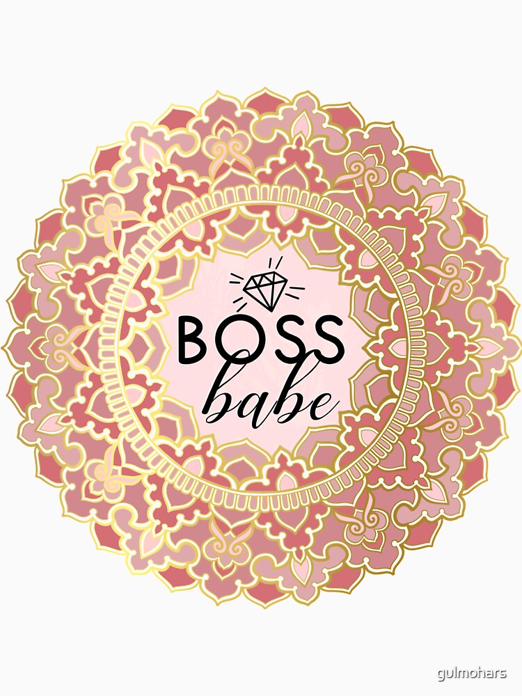 Boss Babe Mandala by gulmohars