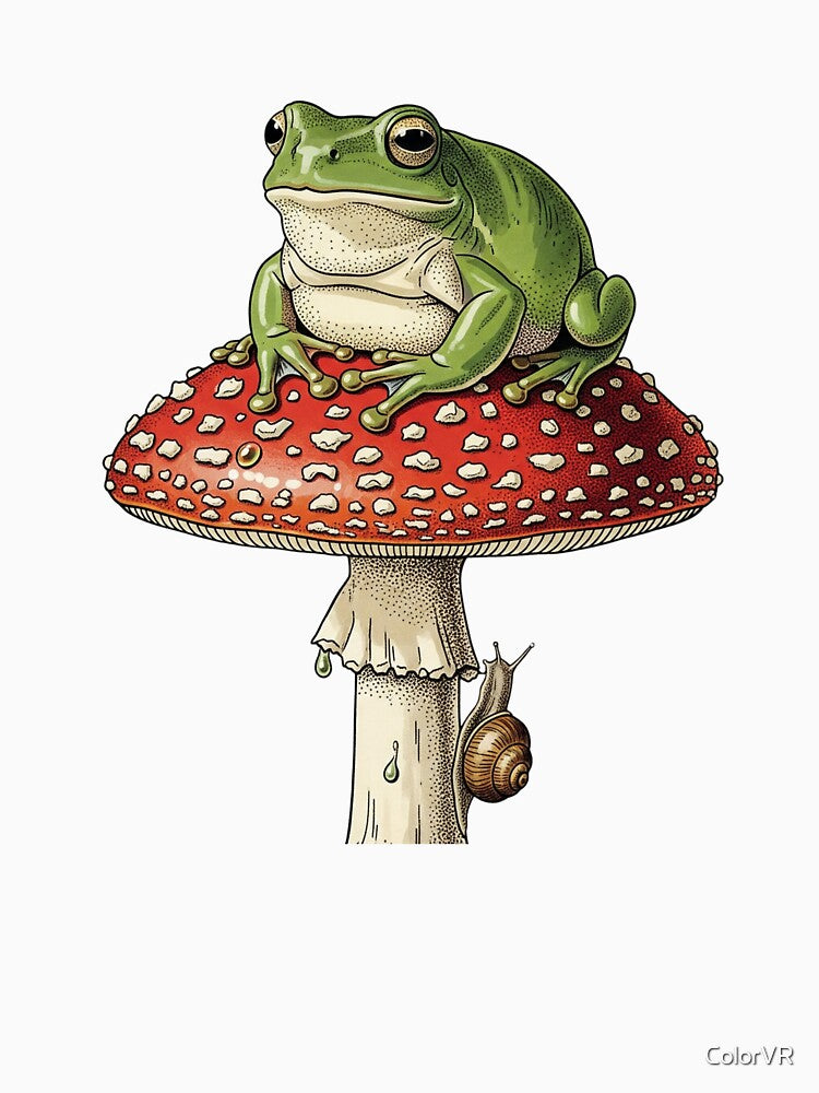 Mushroom Frog by ColorVR