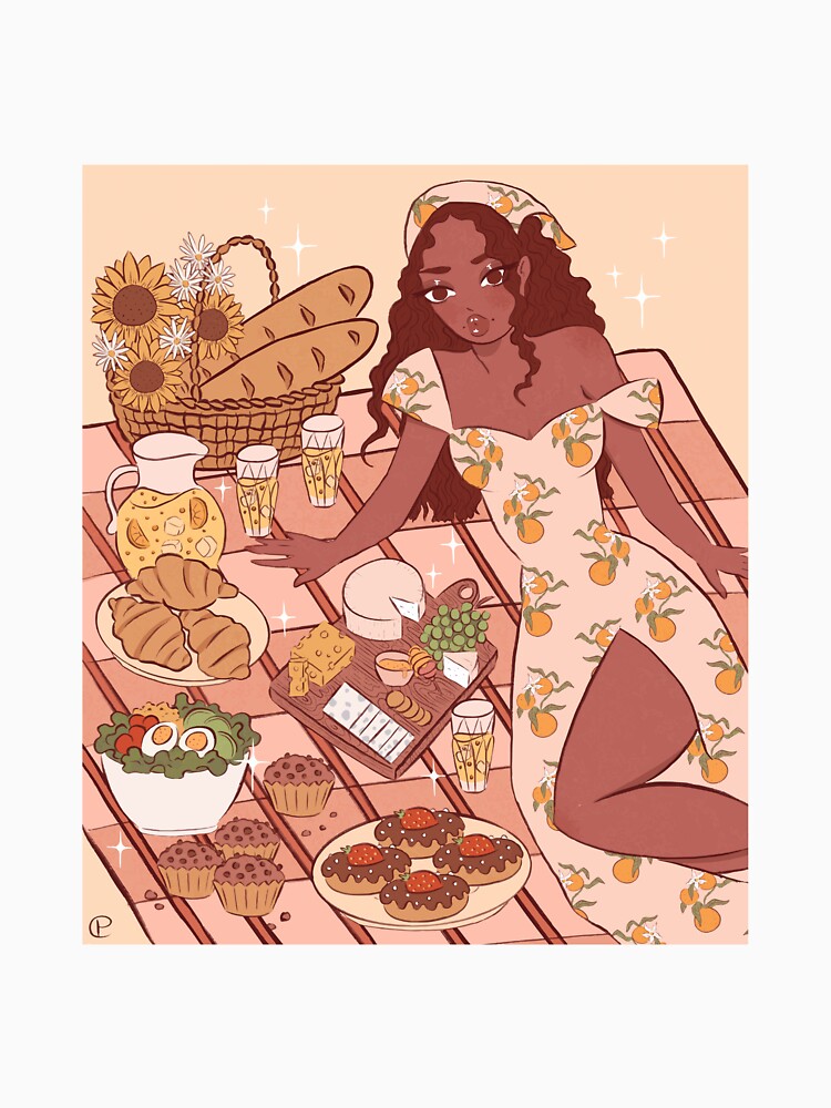 Sunny Picnic Girl by tulipicetea