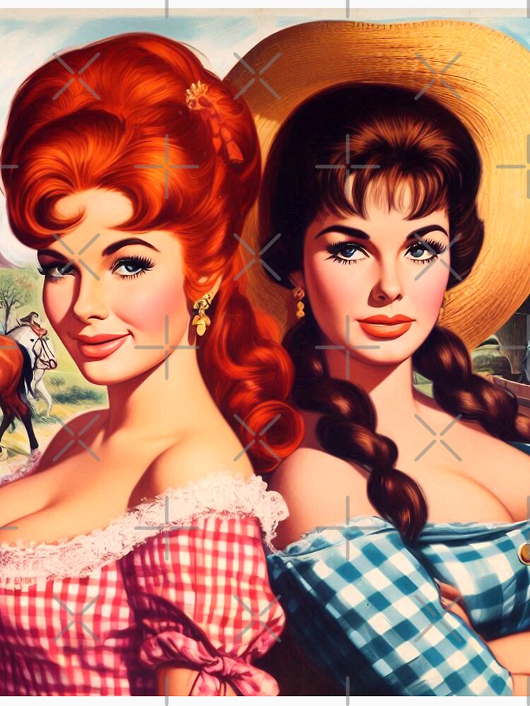 Retro Cowgirls by PulpVintage