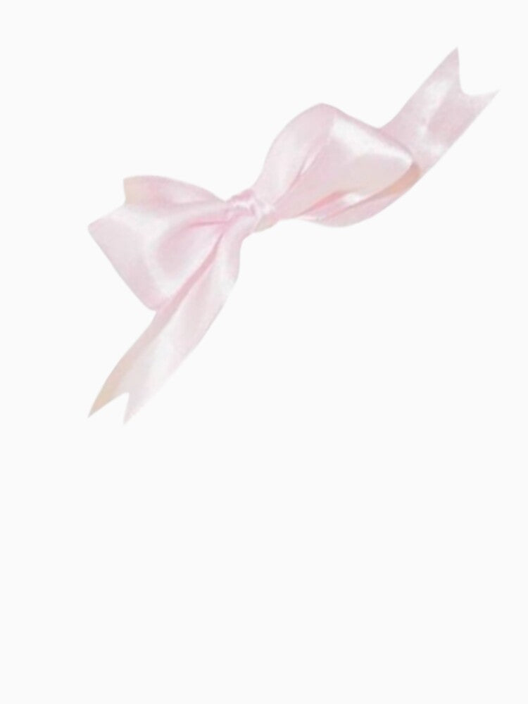 Coquette pink bow by Pixiedrop